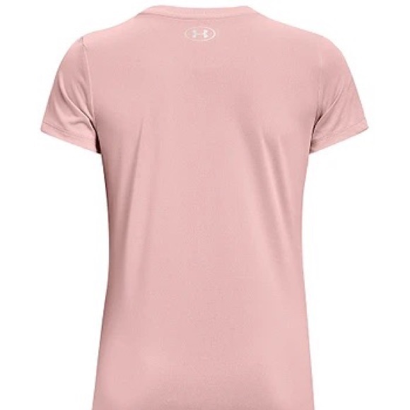 Under Armour Women’s Crew Neck Short Sleeve Tech Shirt - Light Pink - Picture 3 of 6